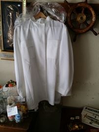 Dress White Military Uniform, worn by Navy Officer who served in Korea and Viet Nam