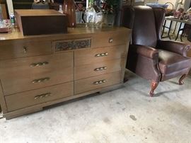 Dresser and recliner