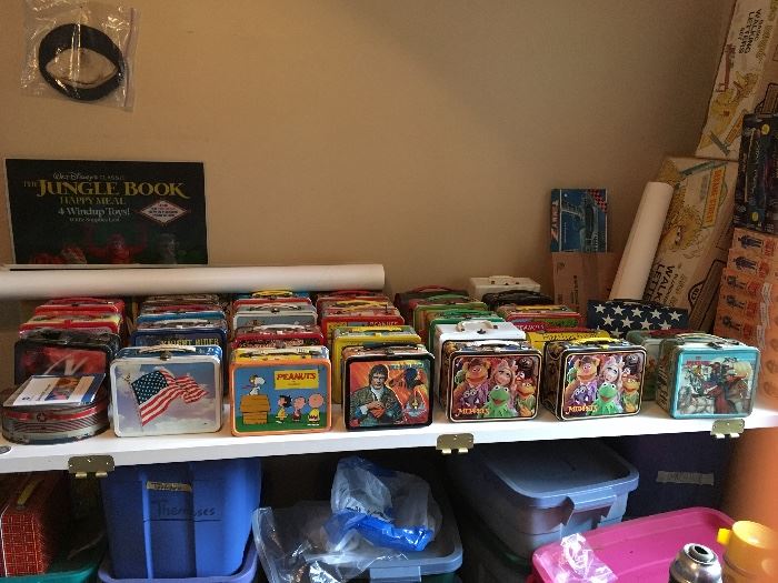 Collection of lunch boxes