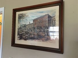 Albert Lane print, Cotton Row