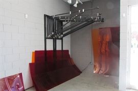 Rug Rack 200.00  SOLD   Plexiglass $40.00