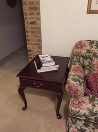 cherry end table