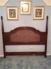 pecan headboard