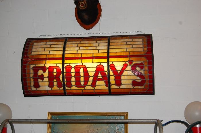 Friday's Restaurant Sign 