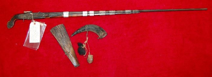 ca.1790-1810 Matchlock Tiger Rifle (with provenance).