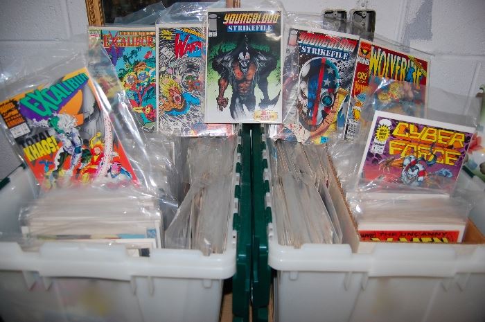 Marvel ~ DC Comics ~ we have a handful of older Comics as well.