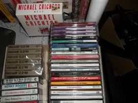 cds and cassettes