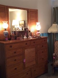 American Signature Dresser with Mirror