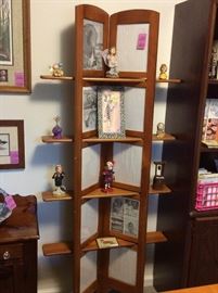 Standing Multiple Picture Holder with shelves