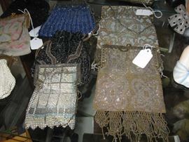 Vintage beaded antique bags