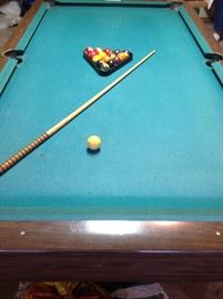 Brunswick Montclair Full Size Pool Table with all accessories