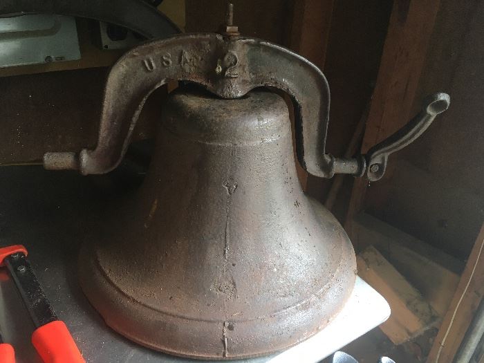 Antique Bell from Train