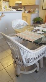 Wicker Dinette