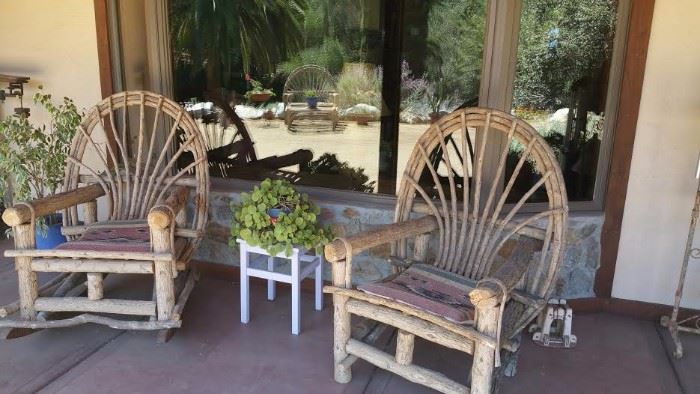 Rustic Comfortable Outdoor Furniture