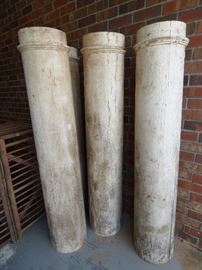 Antique WOOD columns (Use your imagination)
