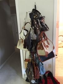 Designer bags, some newer some vintage