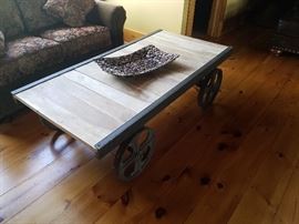 Arhause wagon style coffee table