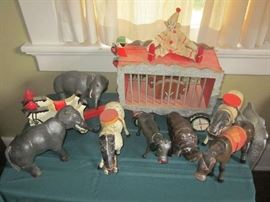 Schoenhut circus animals