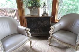 We have three pf these Hancock Moore Leather chairs