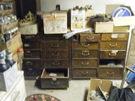 MULTI-DRAWER WOOD CHESTS
