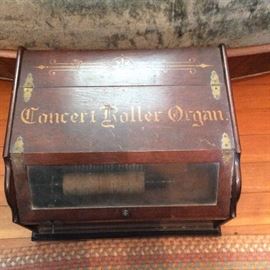 Concert Roller Organ with 15 extra cylinders.