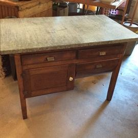 Possum Belly Cupboard bottom with zinc top