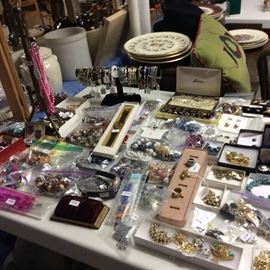 Earrings, Pins, Rings & Bracelets