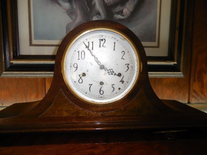 Vintage Seth Thomas working mantel clock