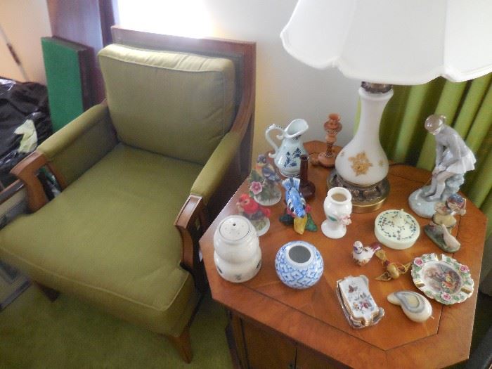 Various Occasional Tables. Tradtional Arm Chair from Sears 