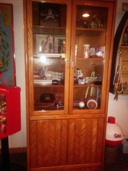 CHINA CABINET WITH LIGHT Copy