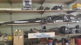 The VW lover will be in heaven with all of these mostly factory model VW parts ( many in boxes) 