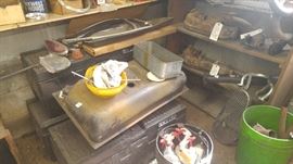 The VW lover will be in heaven with all of these mostly factory model VW parts ( many in boxes) 