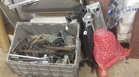 The VW lover will be in heaven with all of these mostly factory model VW parts ( many in boxes) 