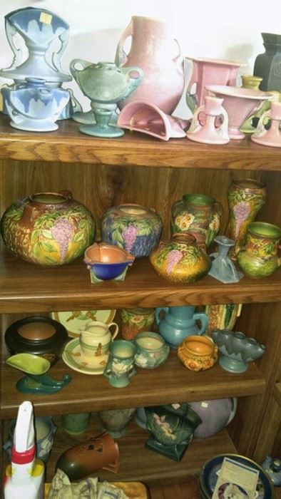 Early Roseville pottery