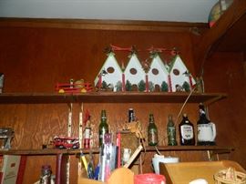 More toys, bottles, vintage items