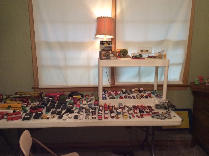 Cars, cars, cars in Toy Room