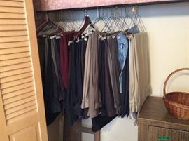 Dress pants, jeans, dockers