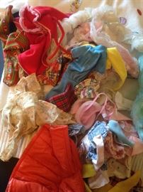 Vintage Barbie Clothes and maybe some modern one's too.