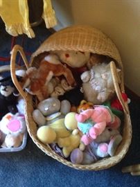 Toys and Baby Carrier