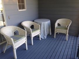 Wicker Patio Set