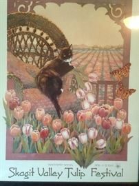 Lots of Tulip Festival Art