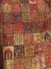 LARGE ROOM SIZE 100% VIRCOSE ORIENTAL RUG 10.6 X 8.9