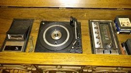 record player console