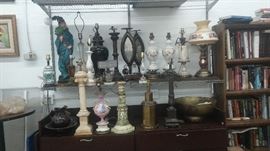 More antique lamps