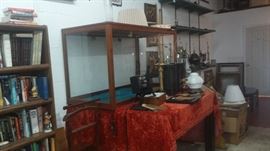 Huge glass display case