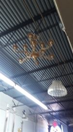 Gilded chandelier 1800s