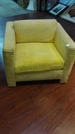 1960s shag chair