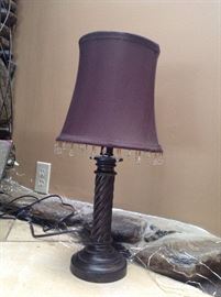 Scroll Base Table Lamp