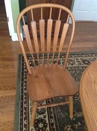 Oak Dining Side Chair - Detail