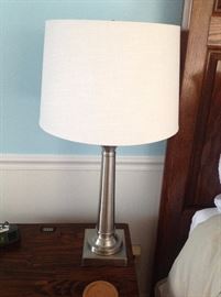 Silver Base Table Lamp - 1 of 2